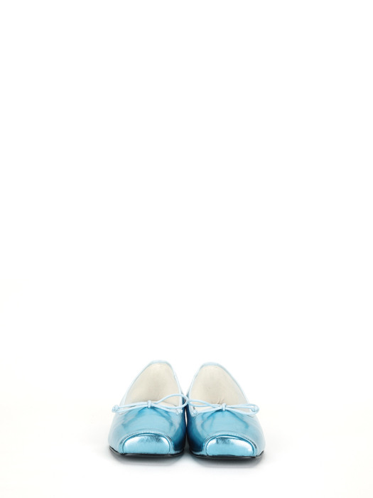 Ballet-Toe Flat Shoes (Blue)
