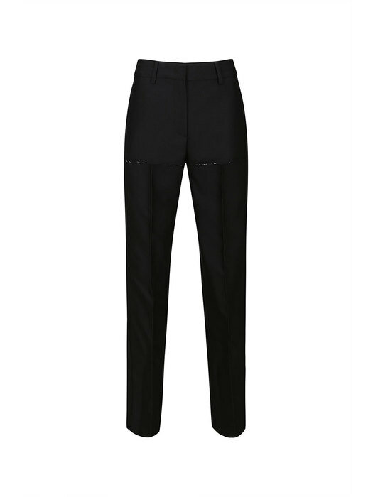 TAILORED TROUSERS (BLACK)