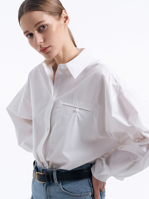 Premium Cotton Shirt[LMBCSPSH303]-White
