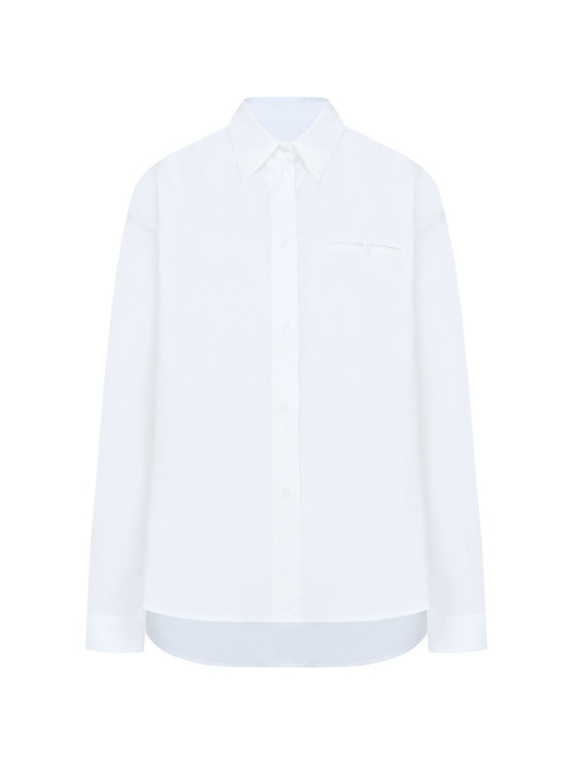Premium Cotton Shirt[LMBCSPSH303]-White