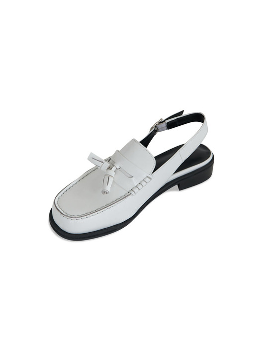 TOMSON LOAFER SANDAL WHITE