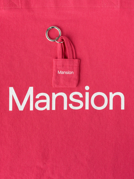 Luft Mansion Keyring Hot Pink