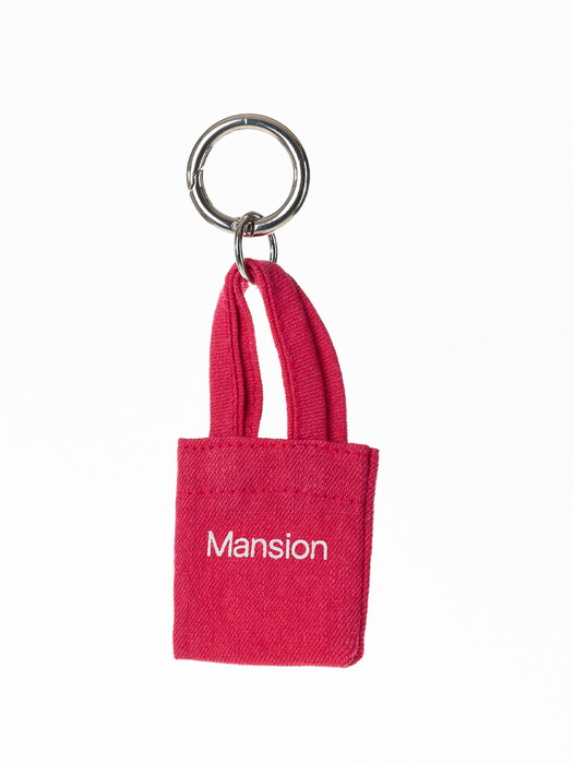 Luft Mansion Keyring Hot Pink