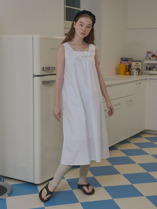 Cielo long dress (white)