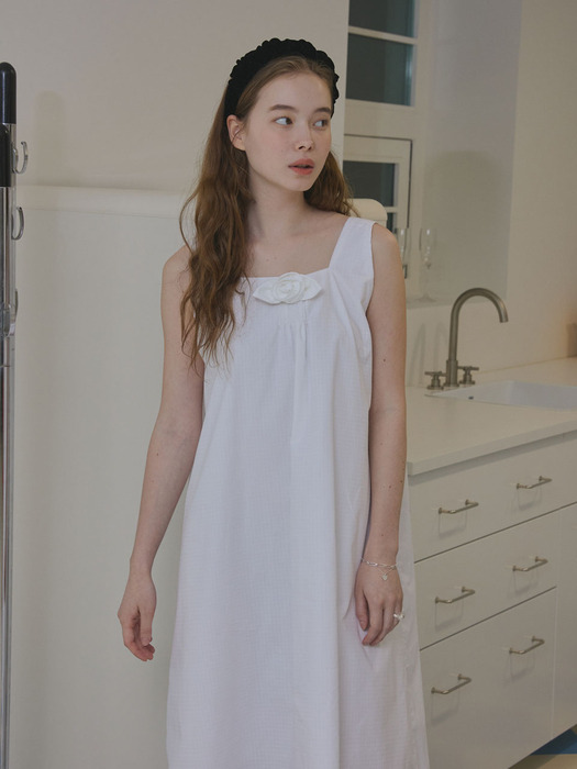 Cielo long dress (white)