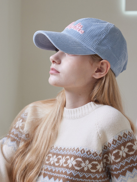 [단독] Fluffy Moon Corduroy Ball Cap (6 colors)