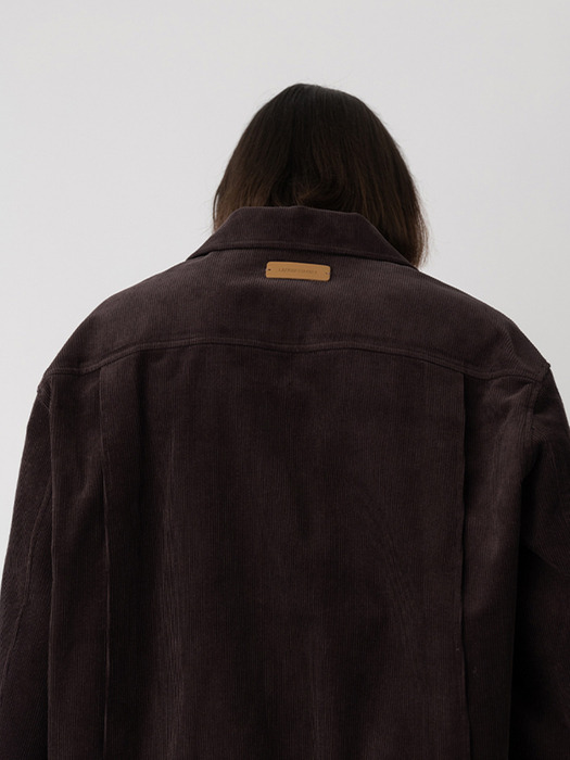 CORDUROY JACKET [BROWN]