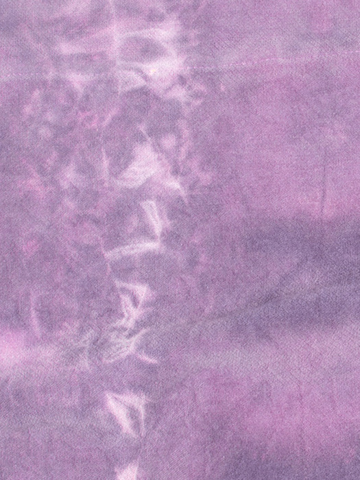TIE-DYE DRAPING LONG SKIRT (Purple)