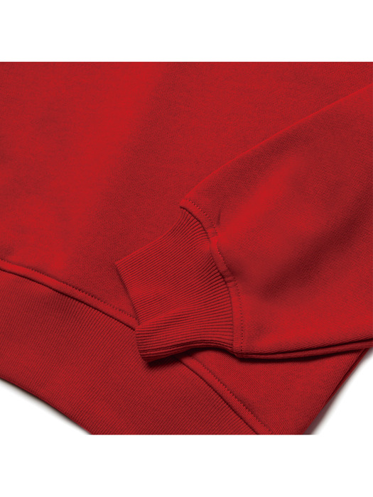 [기모 옵션] Mini Fancy Kitty Sweat Shirts [RED]