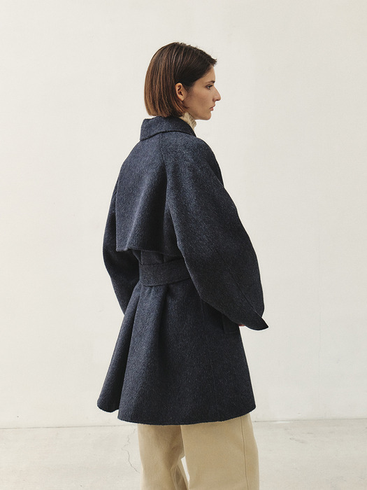 RTF PREMIUM WOOL SINGLE HALF COAT [HAND MADE]_2COLORS