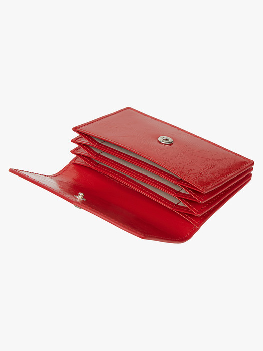 Bono accordion wallet - Red