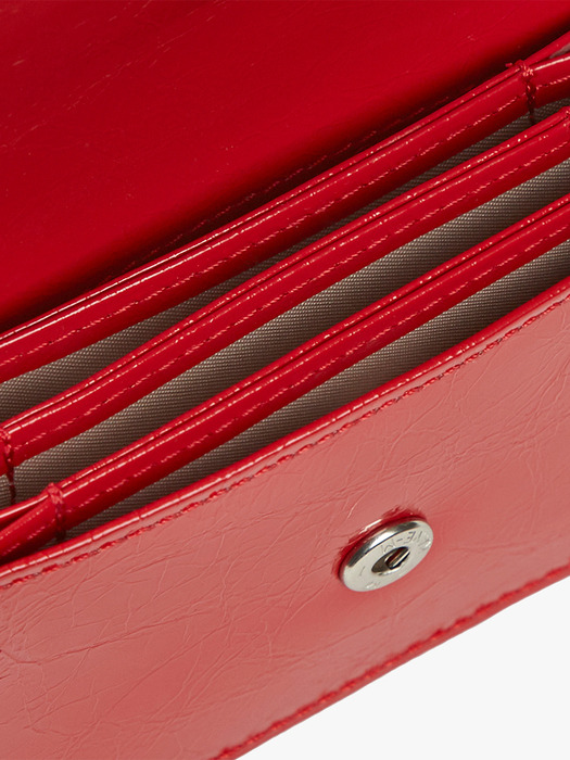 Bono accordion wallet - Red