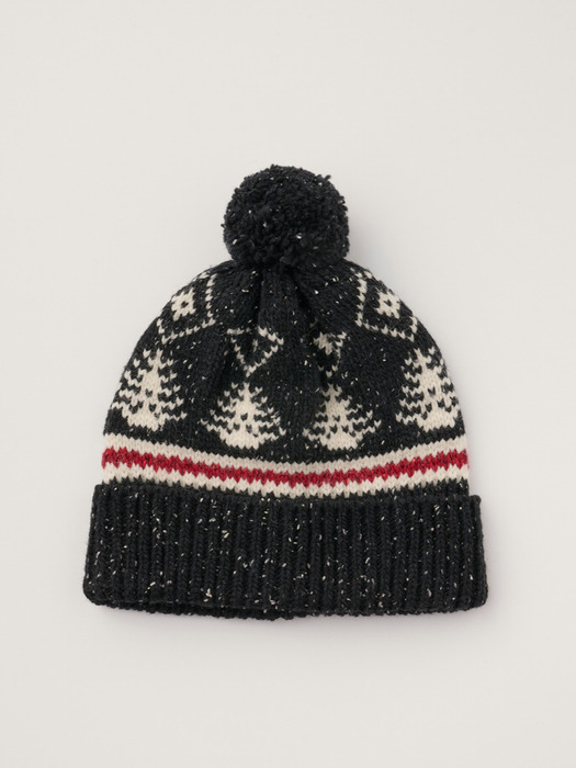 Mika Pom Beanie (Black)