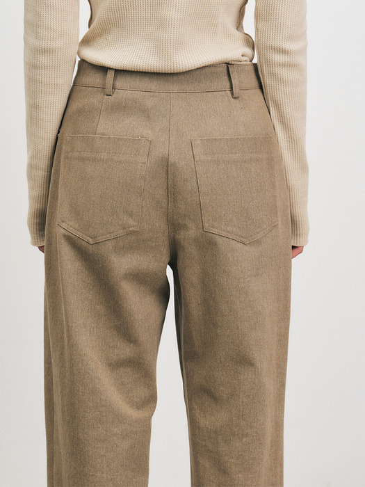 TFS RIVET WASHED TROUSERS_2COLORS