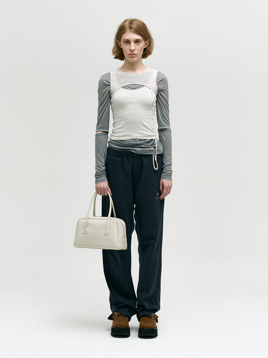 SOFT TOTE_cream plain