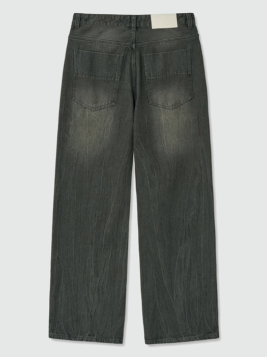 Mid Rise Wide Jeans DCPT027CRDKhaki