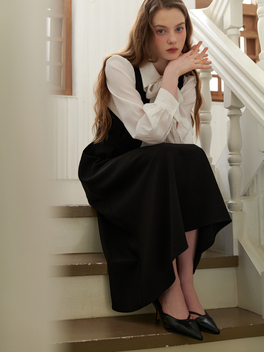 Jane sleeveless dress (black)
