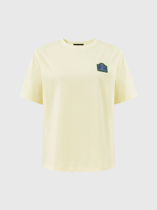 에블린 애비뉴 로고 티셔츠 / EVELYN AVENUE LOGO T-SHIRT_3colors