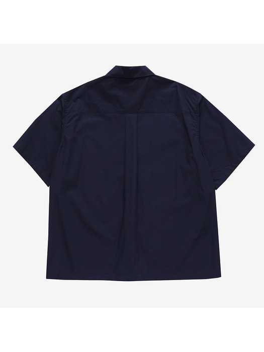 [본사정품] 단톤 여성 하프 슬리브 셔츠 (NVY)(ADTF2410223-NVY)