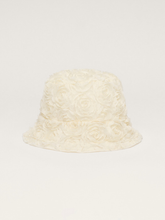 Gypsy Rose Bucket Hat (Cream)