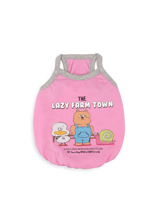 Lazy Farm Sleeveless Pink