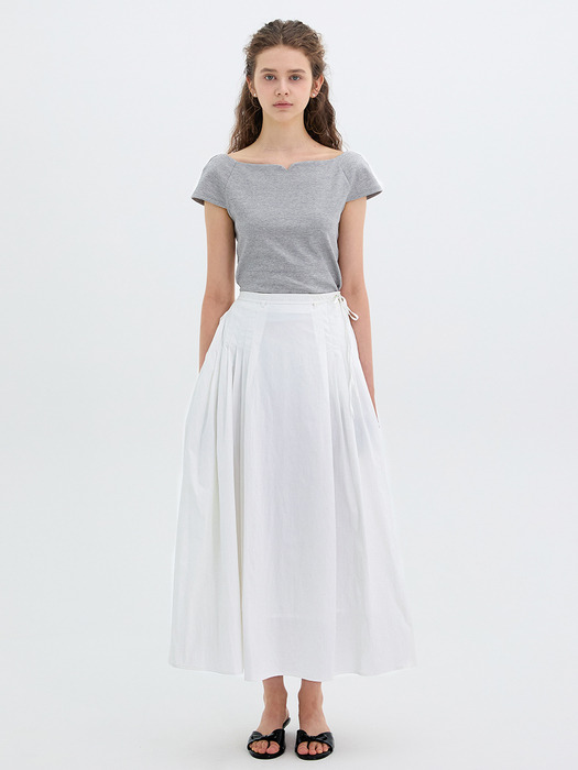 Ruflette Skirt(2color)