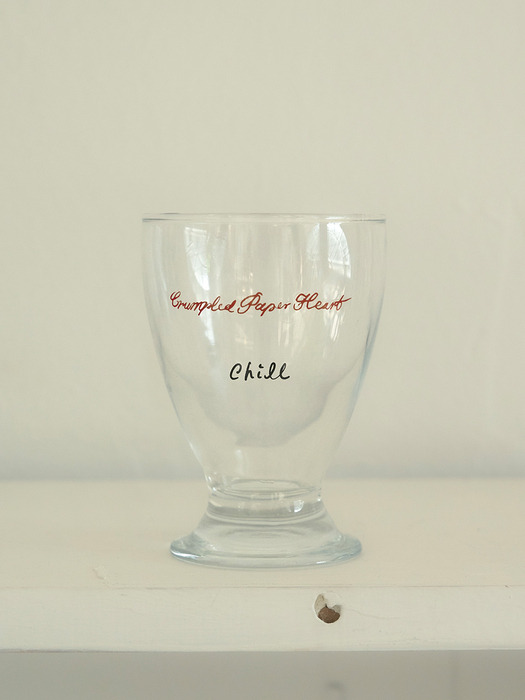 Paper Heart Glass Goblet