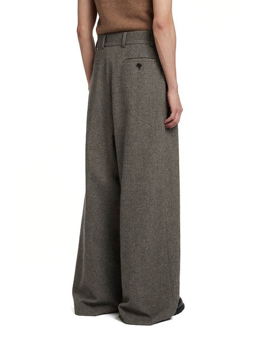 Pleated Trousers_GREY