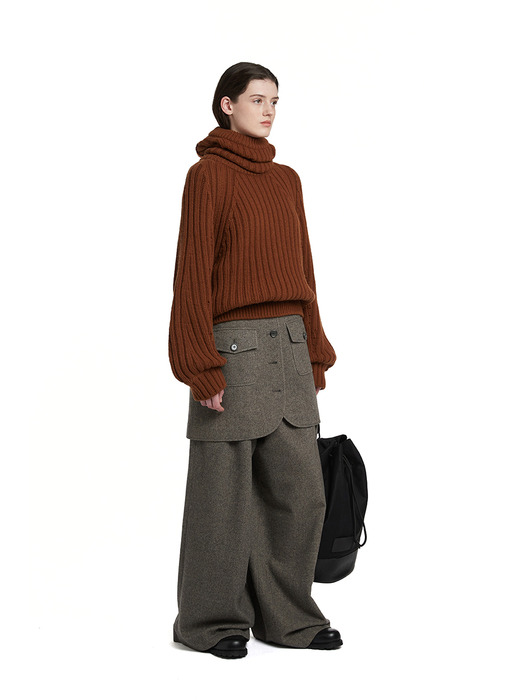 Pleated Trousers_GREY