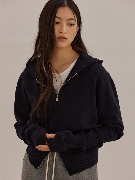 AMAL WARMER HOODY ZIP UP (3colors)