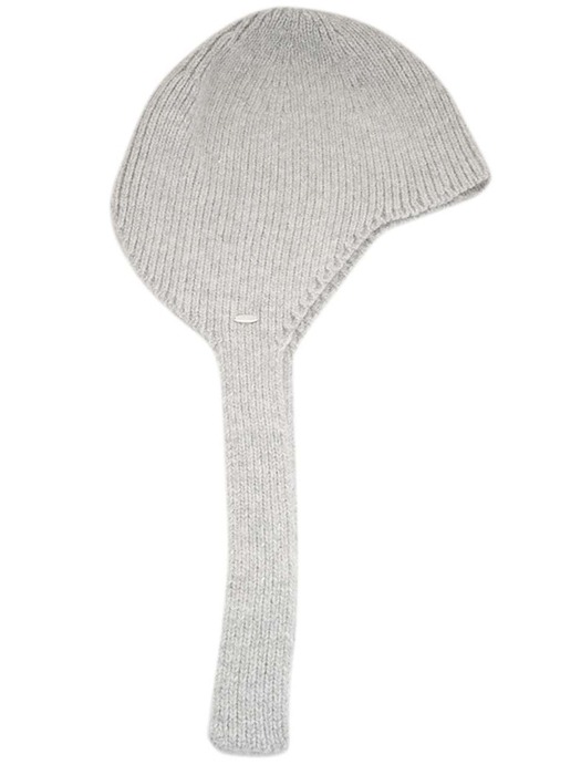 angora knit beanie