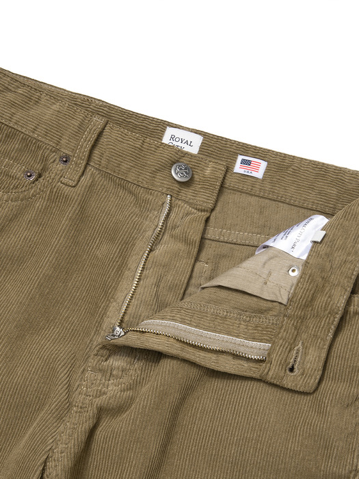 RCP Corduroy Wide Pants, Brown(Unisex)