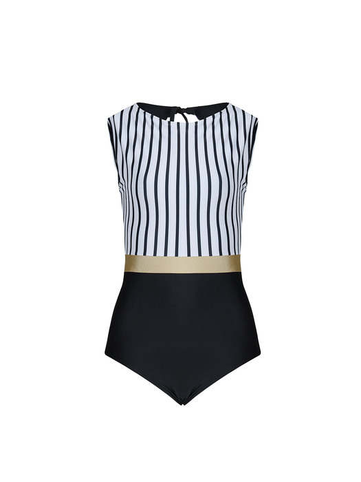 17 Fiona H Suit - Stripe / Black