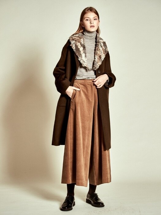 Tailored Wool Coat_ Khaki
