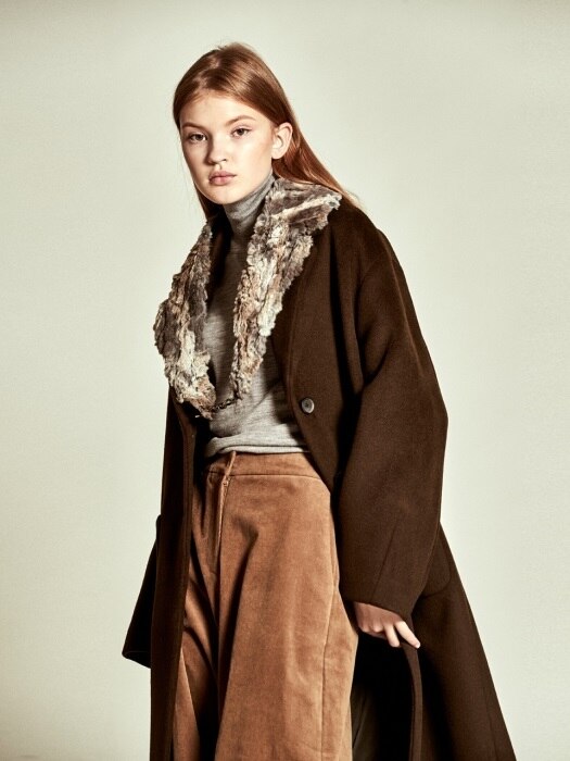 Tailored Wool Coat_ Khaki