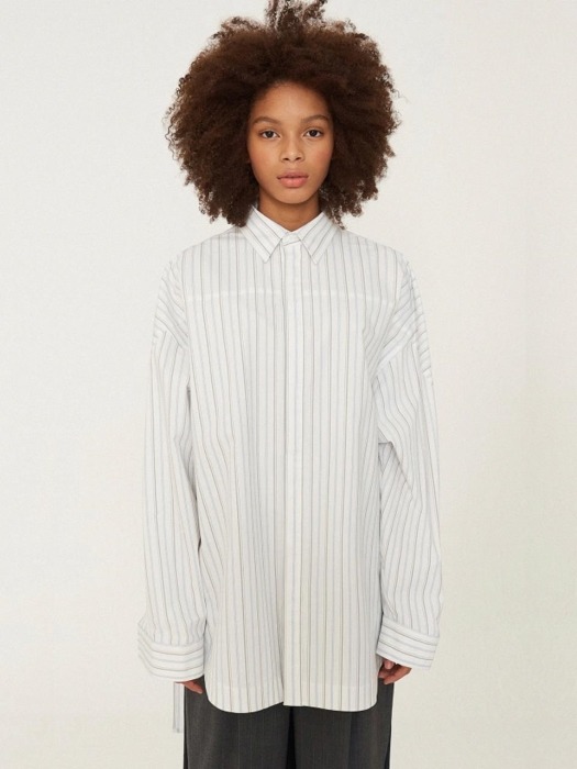 Manteau shirt Stripe