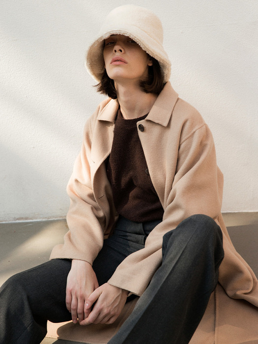 Shearling Bucket Hat_4colors