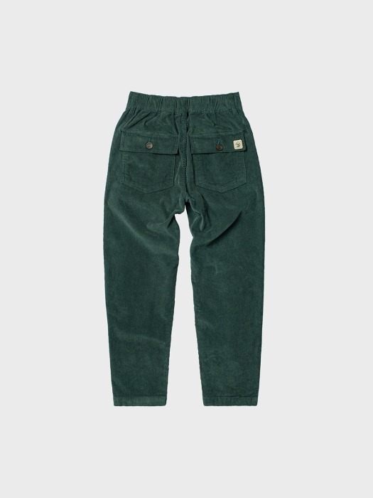 C19-4 Corduroy Trousers U #Green