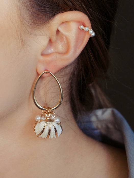 Capri Seashell Earring