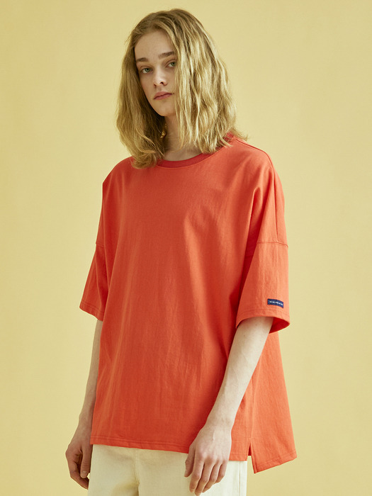 STABLE HALF SLEEVES T (POPPY RED)