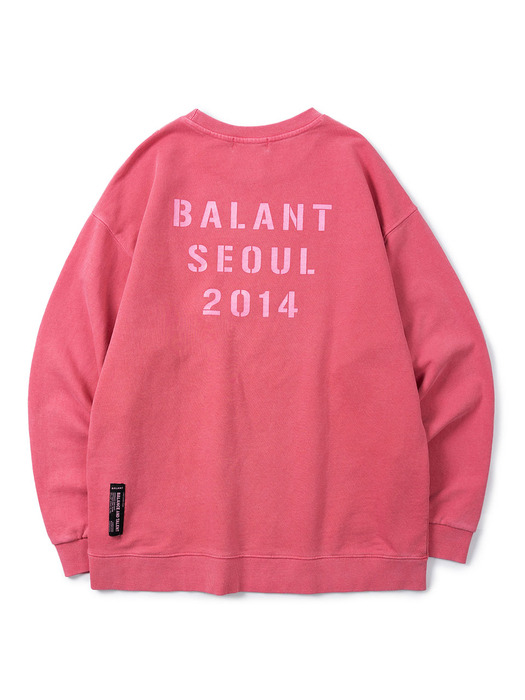 Pigment Reborn Basic Sweatshirt - Pink