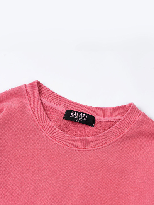 Pigment Reborn Basic Sweatshirt - Pink