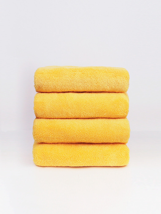 som towel cotton blossom - Sunflower Yellow, 50x95cm