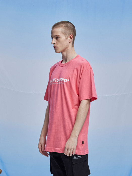Untitled Unit Basic T Shirt - Pink