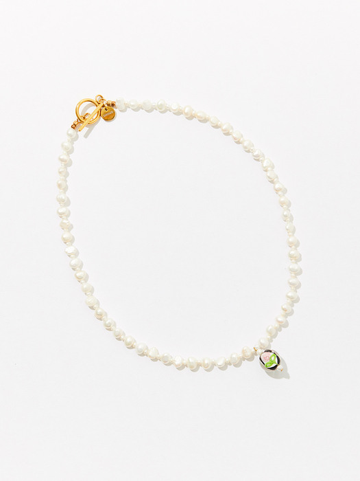LOVE LETTER PEARL NECKLACE