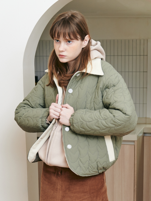 FENNEC FOX PADDING JACKET [KHAKI]