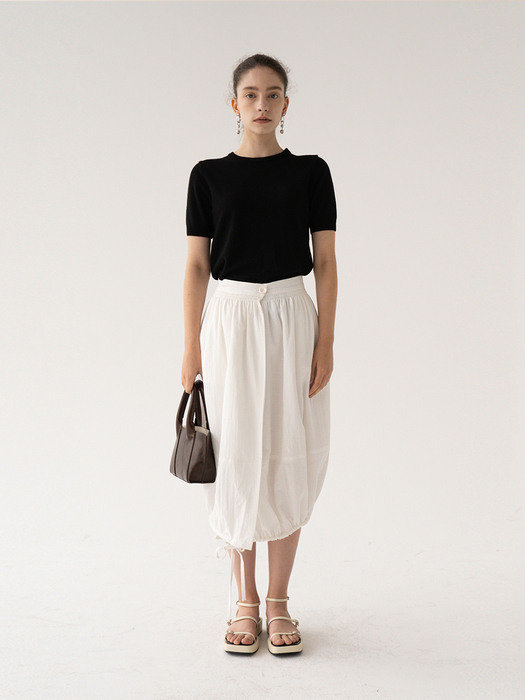 SS21 Baggy Skirt White