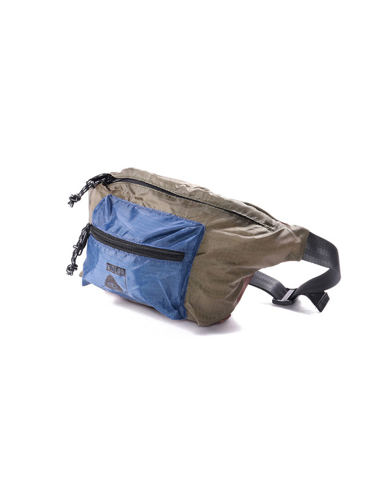 STUFFABLE FANNY PACK OLIVE/NAVY