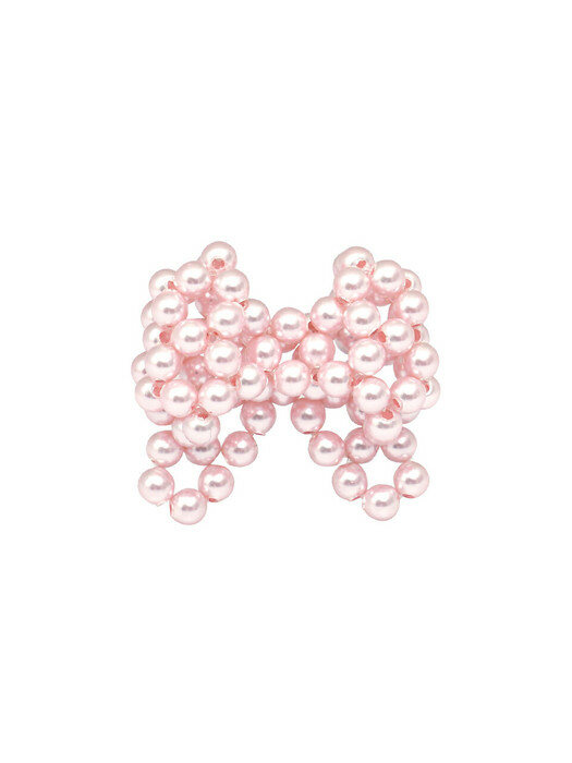 Adorable Beads Ring (Baby Pink)