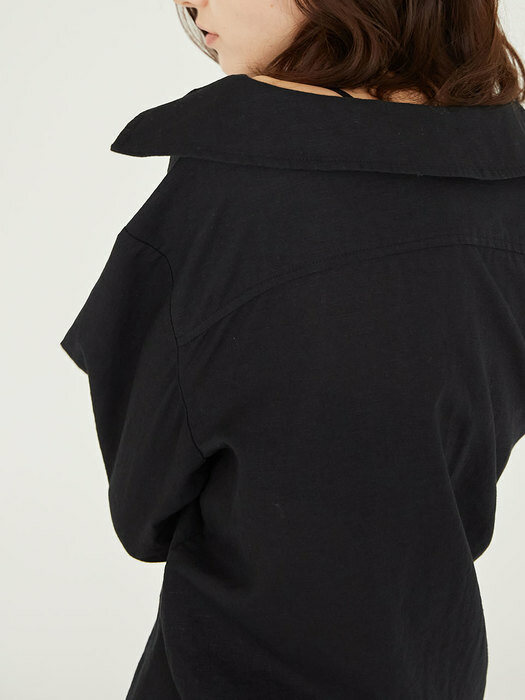 Linen Shirt Black